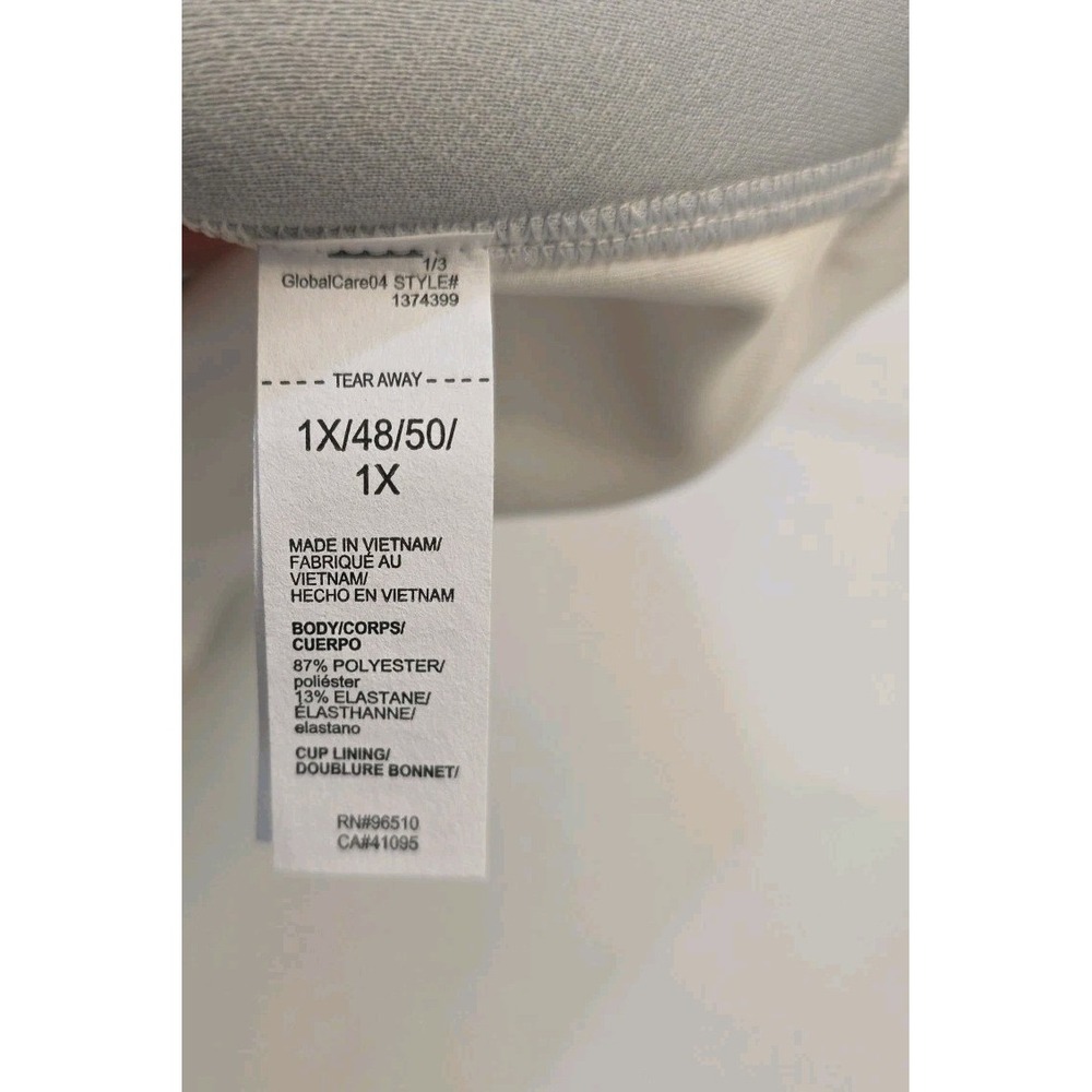 Under Armour Women UA‎ Continuum Mid Support Sports Bra White 1X NWT - Picture 13 of 16